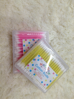 專業(yè)棉簽批發(fā)優(yōu)選 禾竣日用品廠PP四方盒塑料桿棉簽特惠供應(yīng)